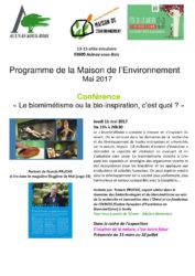 thumbnail of Programme de la Maison de l’Environnement mai 2017-min