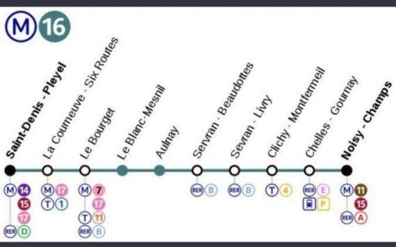 La future ligne 16 moquée sur les réseaux sociaux  MonAulnay.com – Le