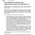 thumbnail of Communiqué Bruno Beschizza augmentation de près de 11 000€