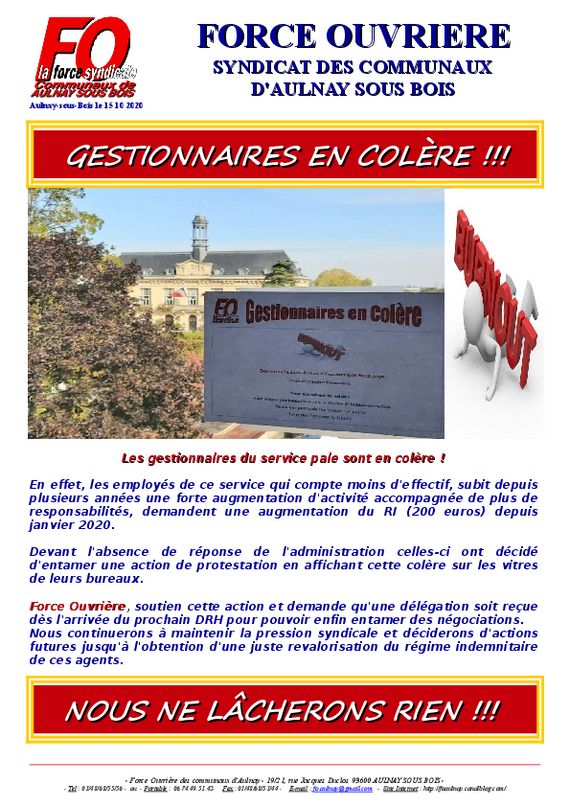 thumbnail of tract gestionnaires