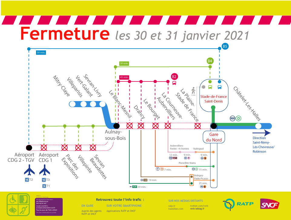 Horaire Bus 616 Gare D'aulnay Sous Bois